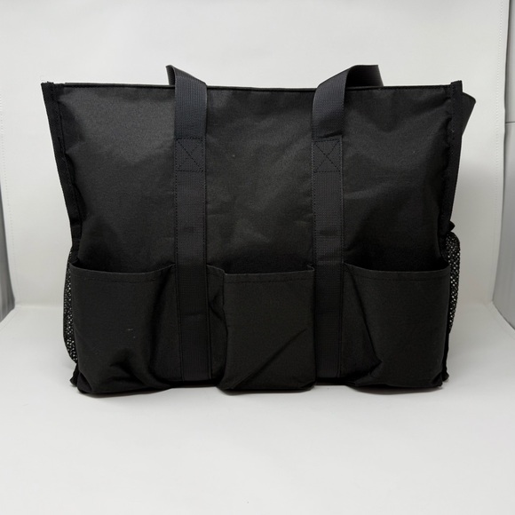 Utility Water Resistant Tote Bag with 13 Exterior & Interior Pockets - Picture 3 of 12